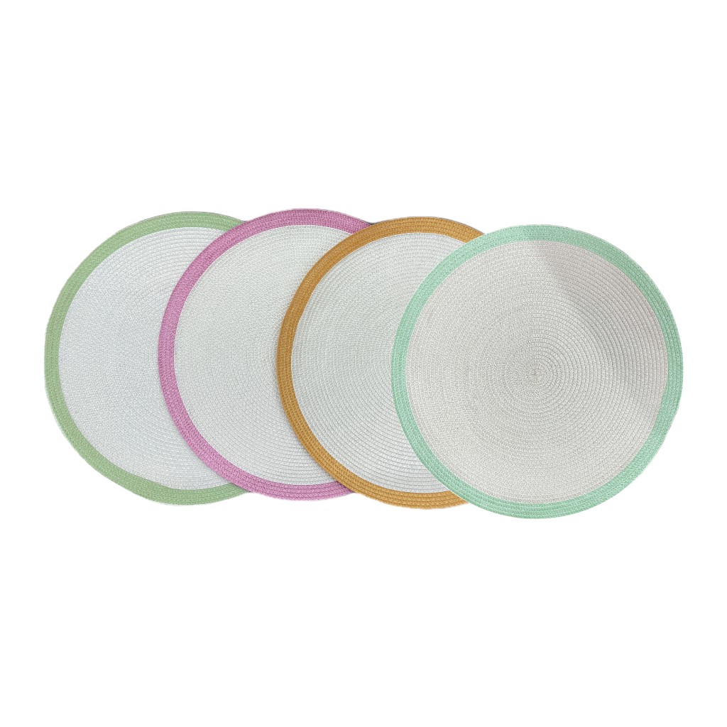 Individual Redondo Con Modelos Variados Surtidos 38Cm