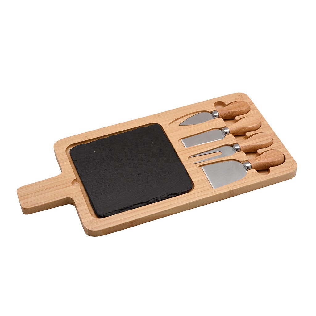 Set De Tabla De Quesos 39.5x19x2cm