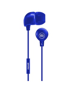 Auriculares Con Micrófono Azul Maxell