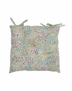 Cojín Con Amarre Con Diseño Estampado 40X40Cm