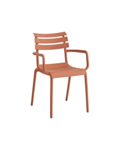 Silla De Comedor Hani 55X40X80Cm Naranja