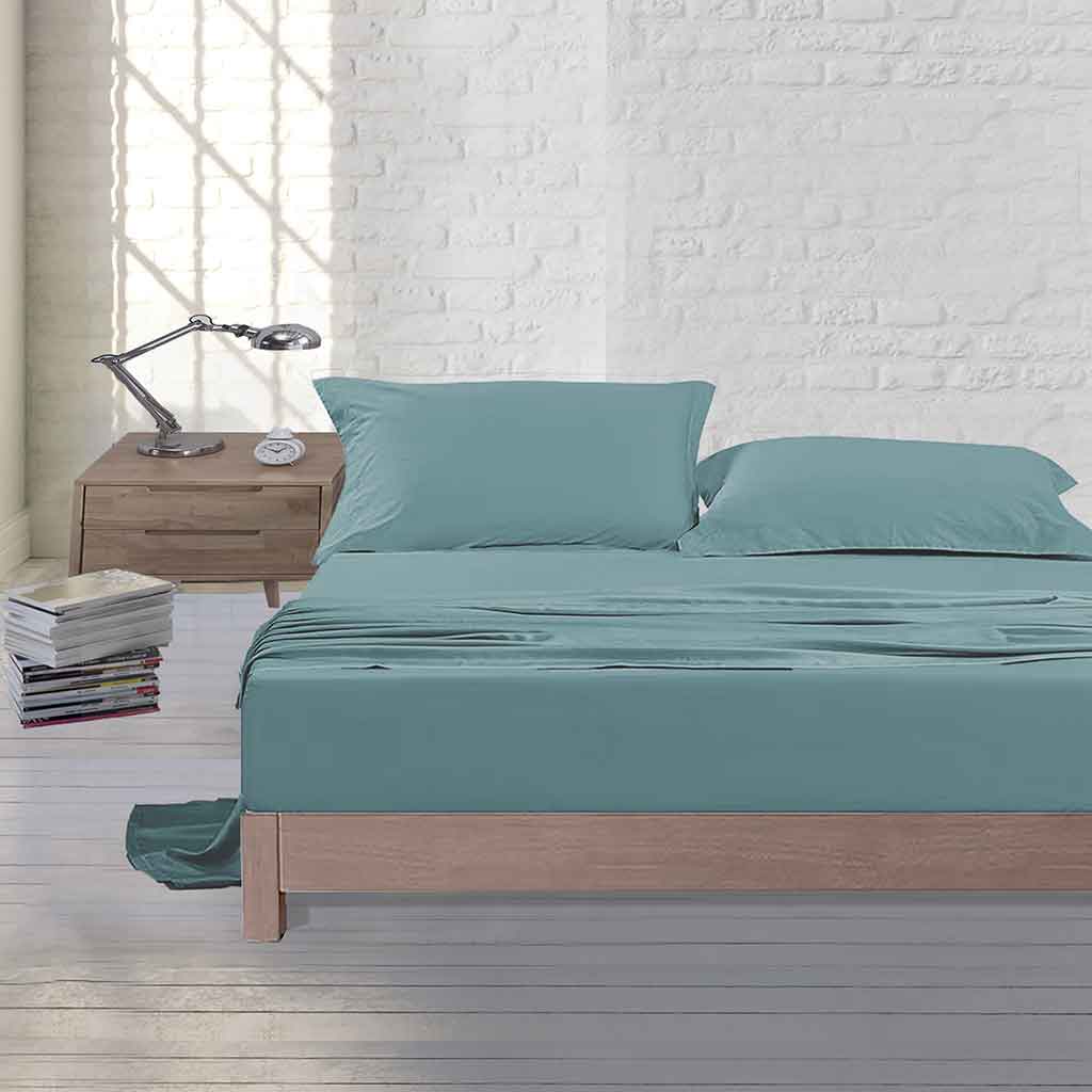 Funda Para Almohada Azul Set 2Pz 50X70Cm