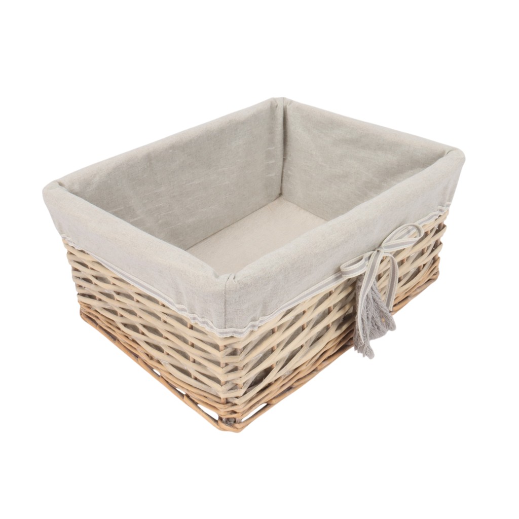 Cesta De Sauce Para Ropa 40X31X17Cm