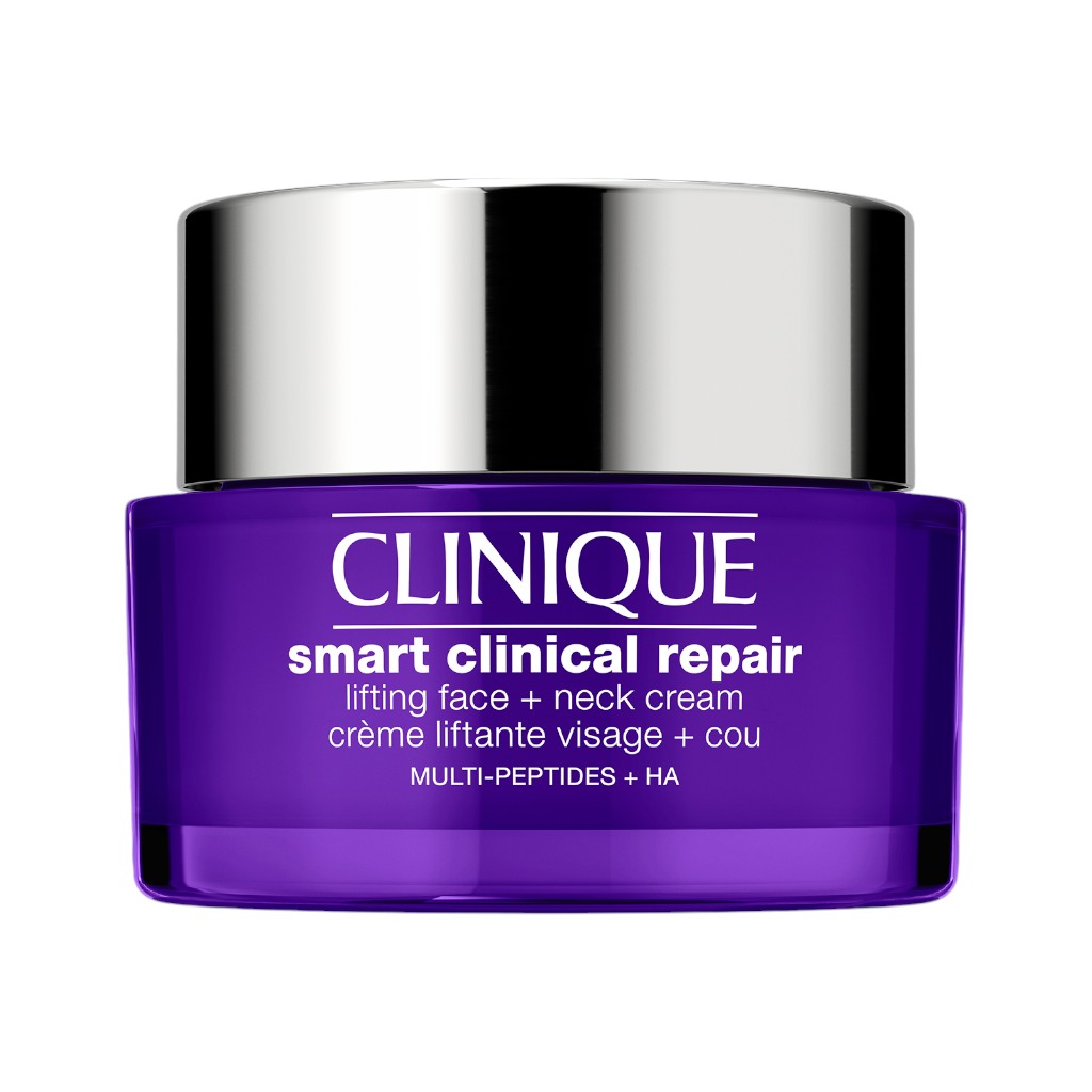 Clinique Crema Humectante Smart Clinical Repair Lift rostro y cuello antiedad 