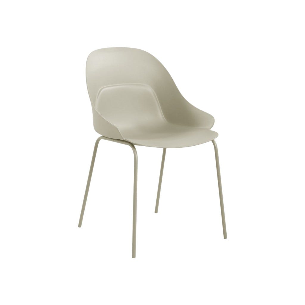 Silla De Comedor Beige Juanchi 55X52X82Cm