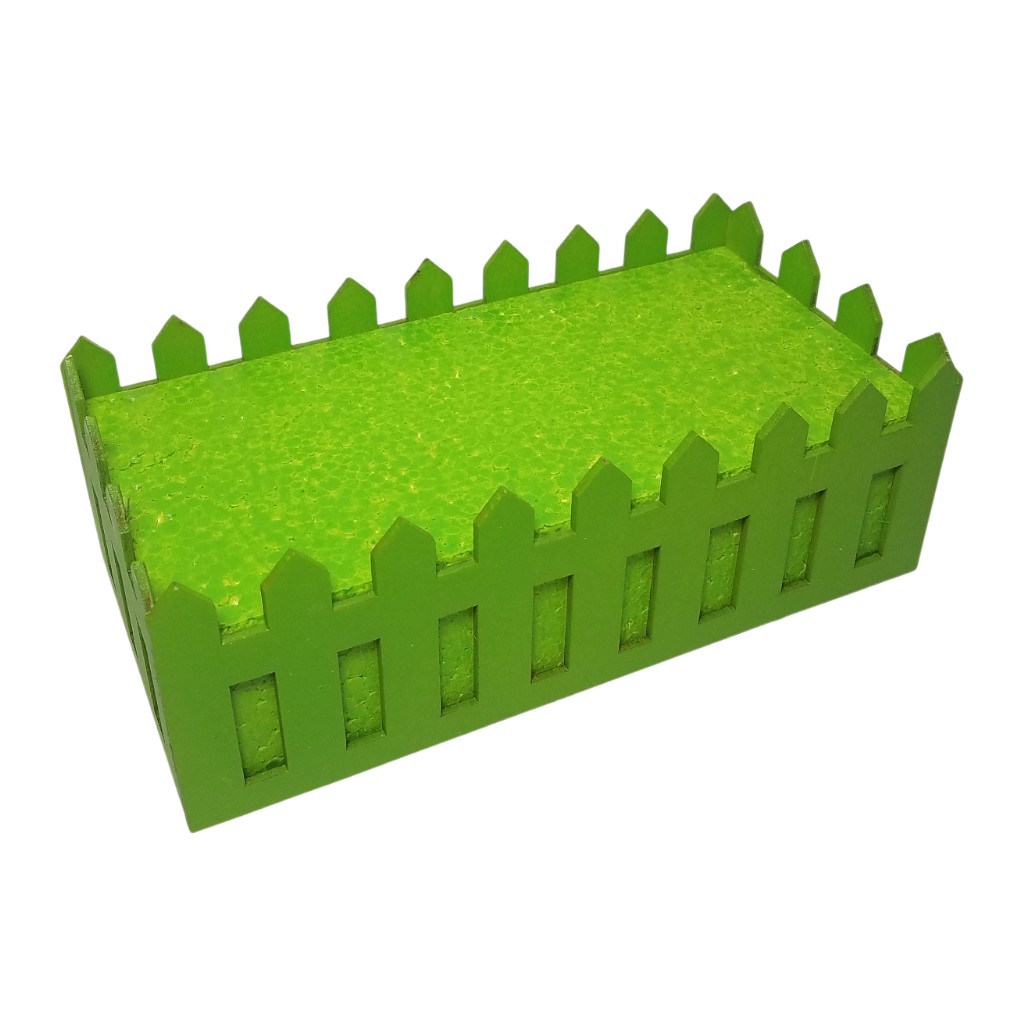 Base Verde Para Display De Estacas