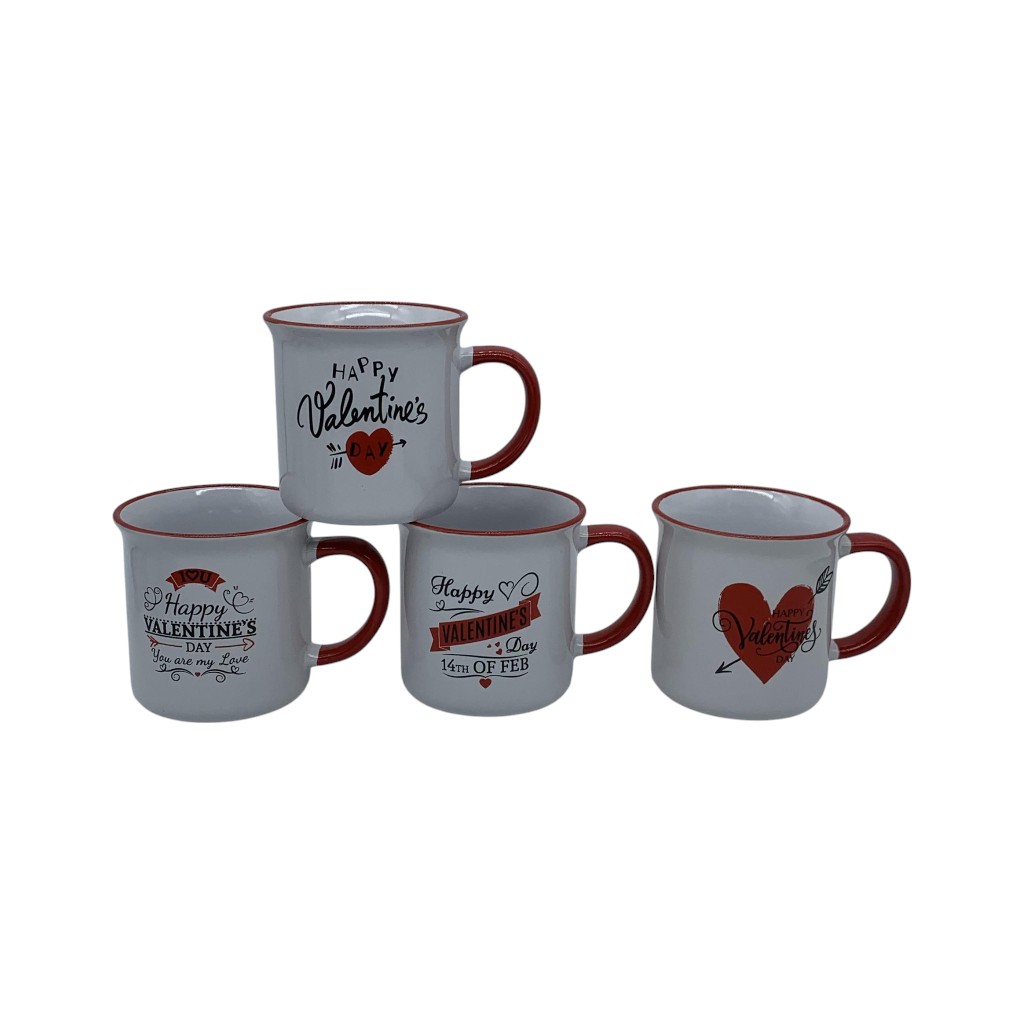 Taza De Cerámica Diseños Surtidos 9oz
