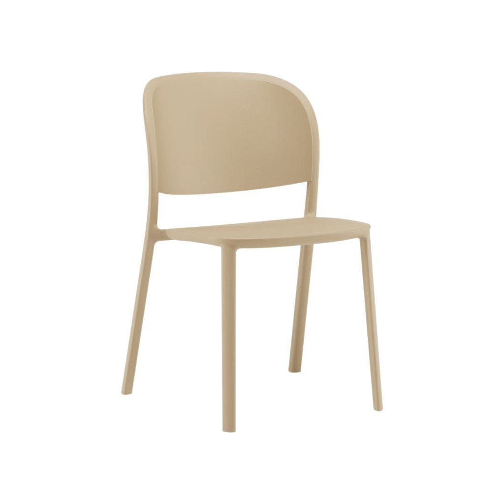 Silla De Comedor Inidia Beige 54x52x79,5cm