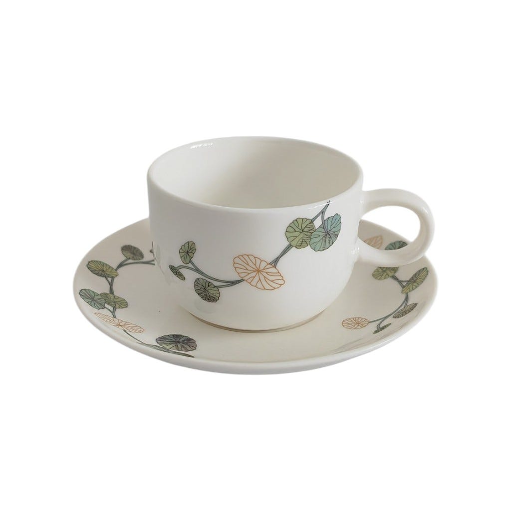 Taza De Té Con Plato 120Ml