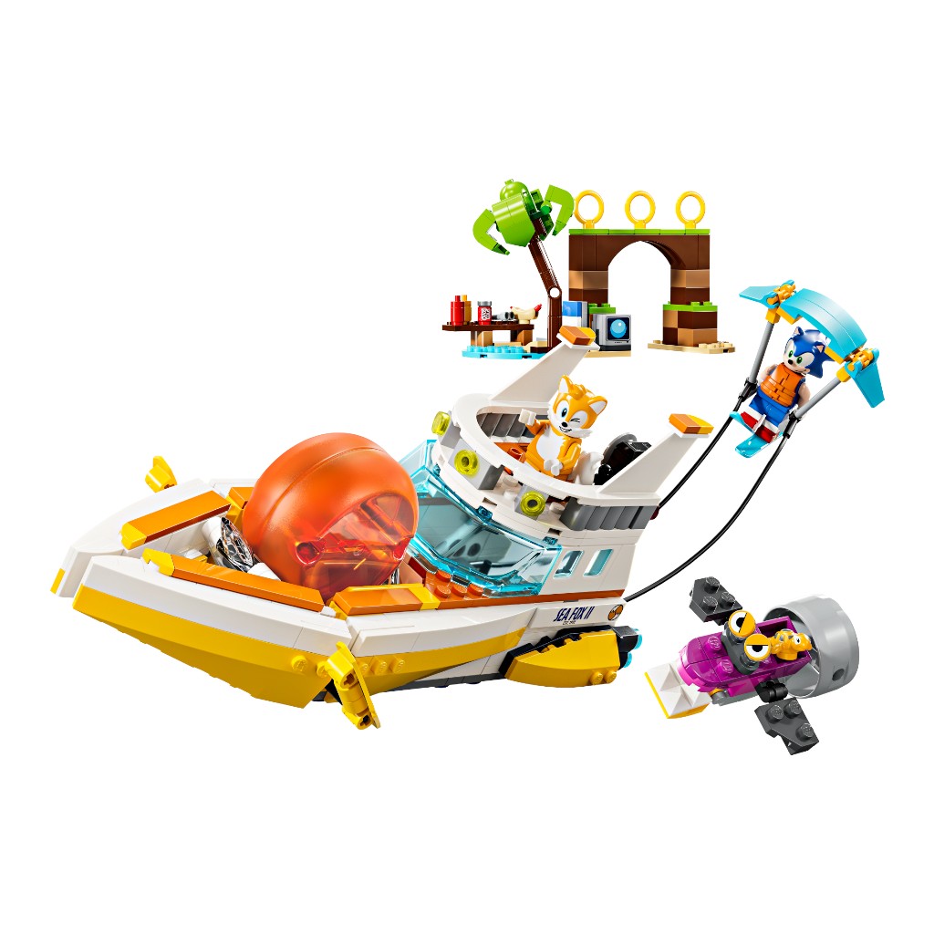 Bloques Lego Sonic Barco De Aventuras De Tails