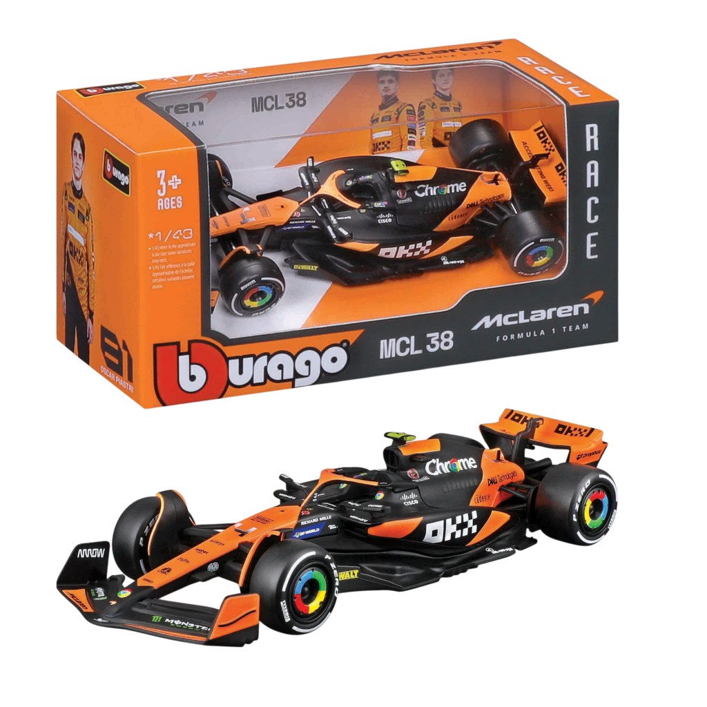 Coche De Carrera 1:43 Fórmula 1 Mclaren