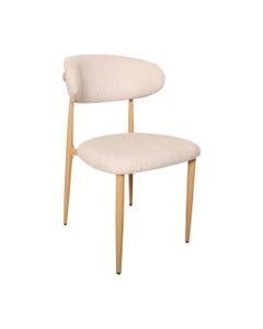 Silla De Comedor Beige Camila 58X49X81Cm