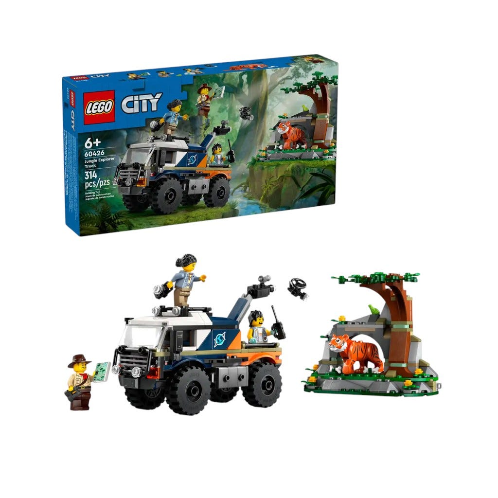 Bloques Lego Camión Todoterreno City Jungle Explorer