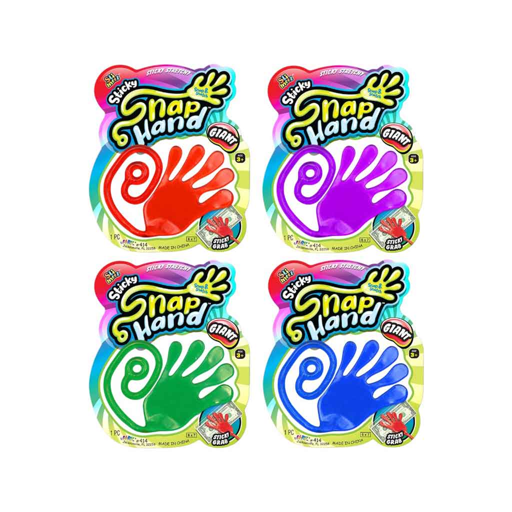 Mano Adhesiva Gigante Colores Surtidos