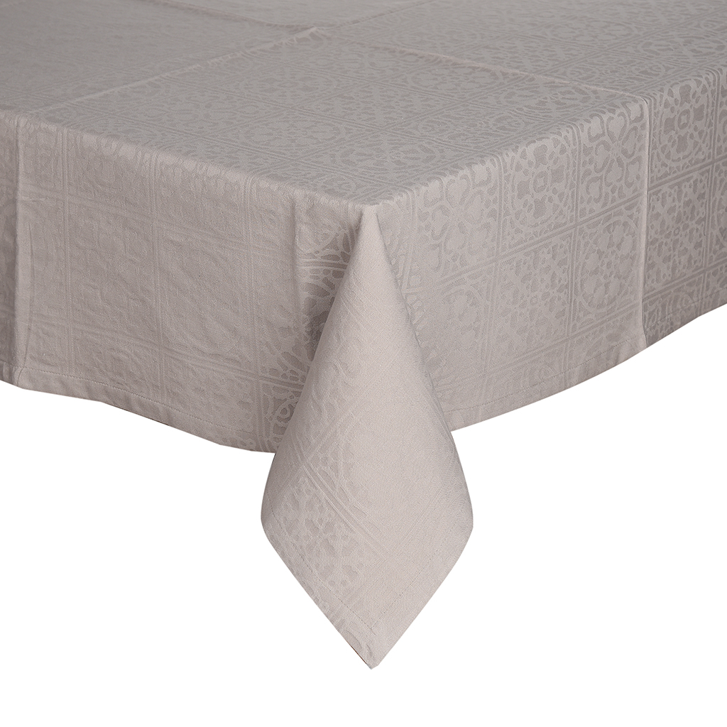 Mantel Cuadrado Estampado En Alto Relieve