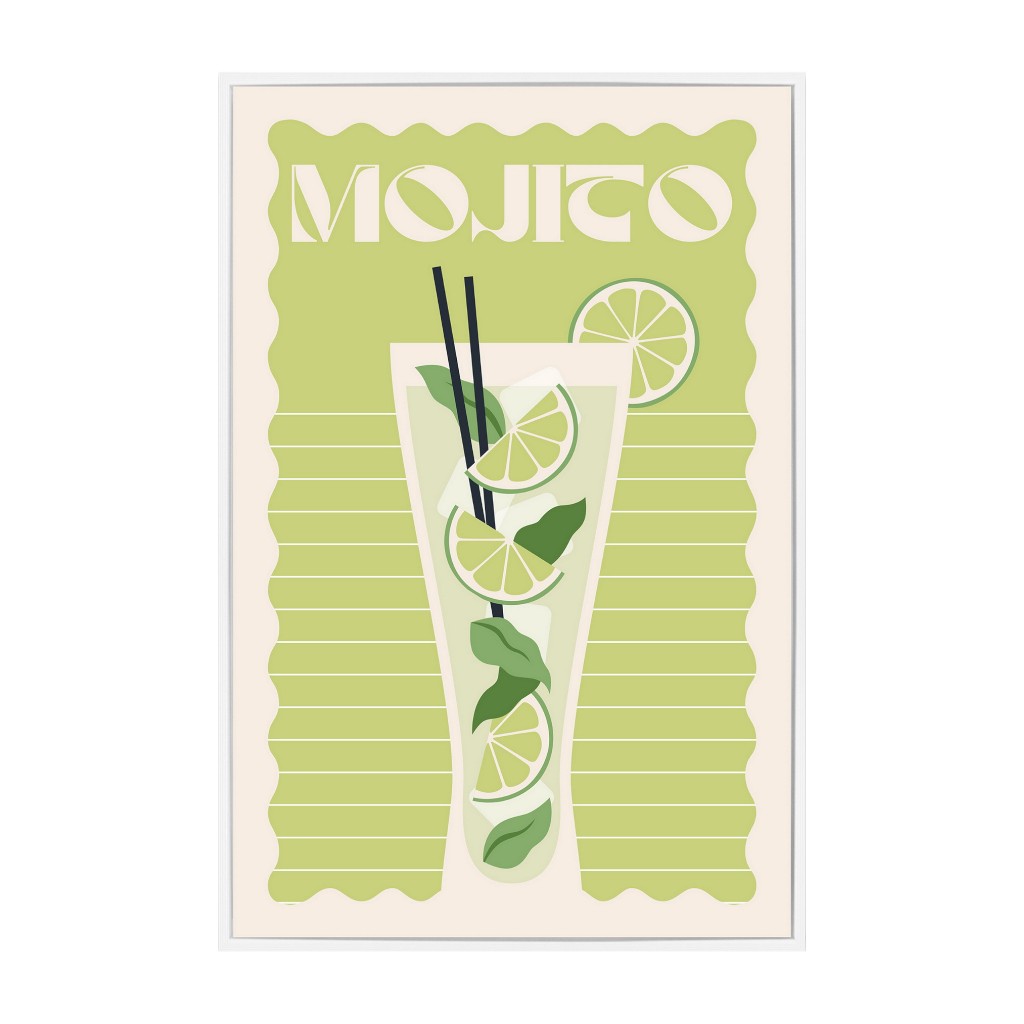 Cuadro De Cocteles Surtidos 20x30x2cm