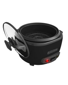 Olla arrocera negra 14 tazas Black and Decker