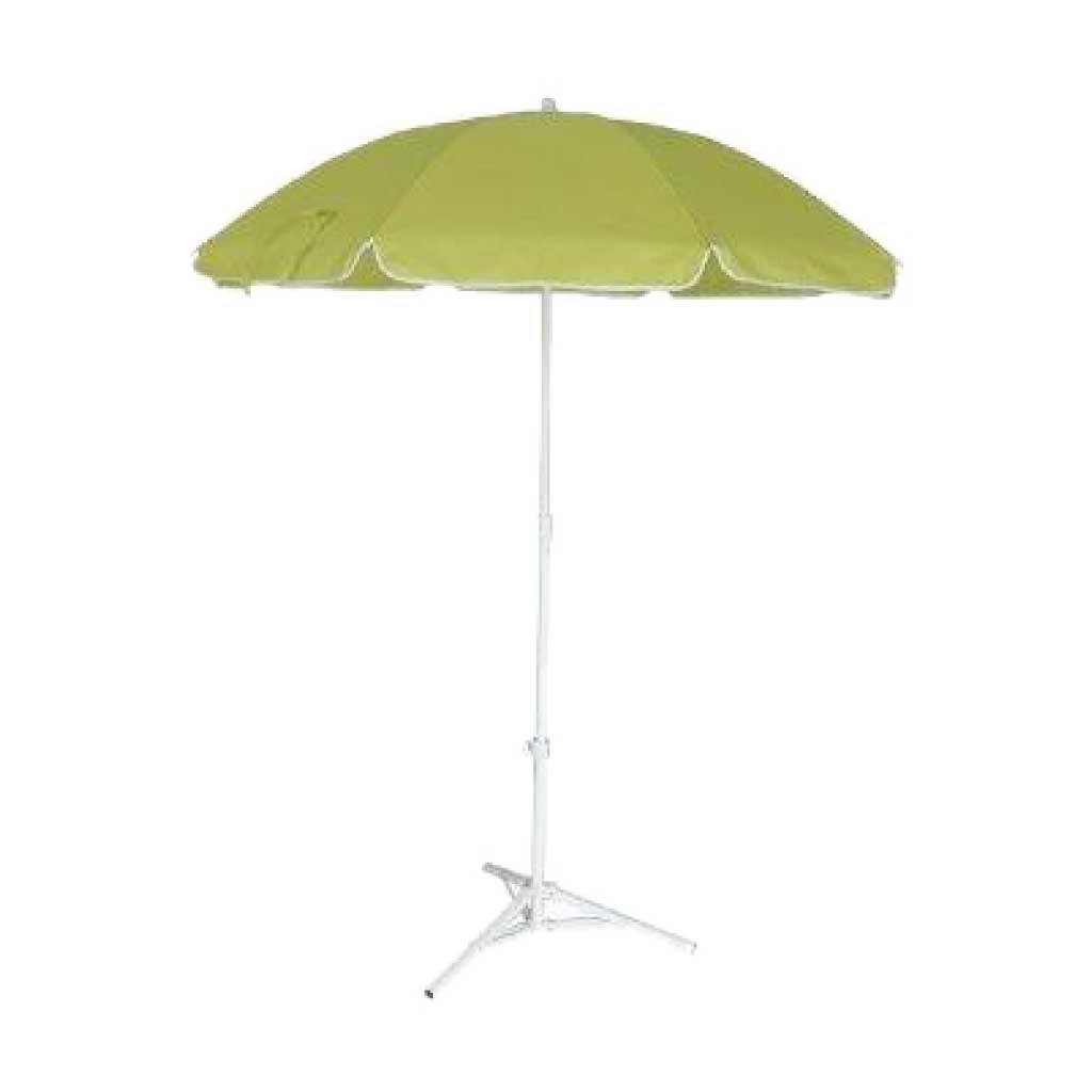 Sombrilla de 8 paneles verde/amarillo