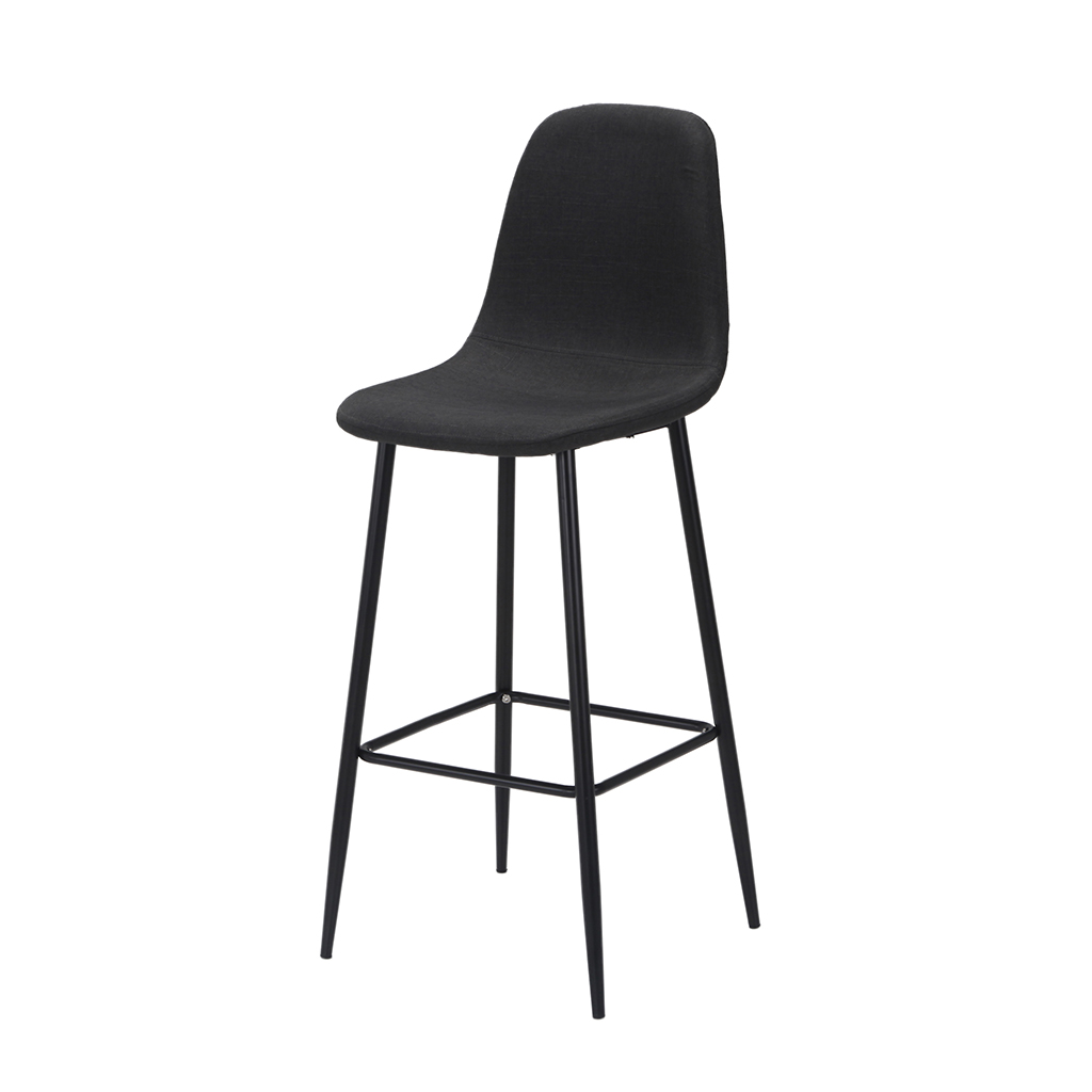 Silla De Bar Paula Gris Oscuro