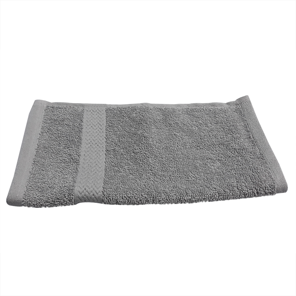 Toalla De Rostro Gris Claro 30x30cm
