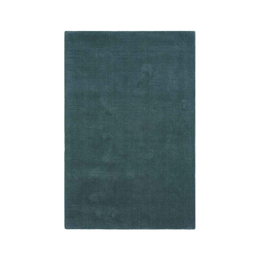 Alfombra De Lana Gris 120x180cm