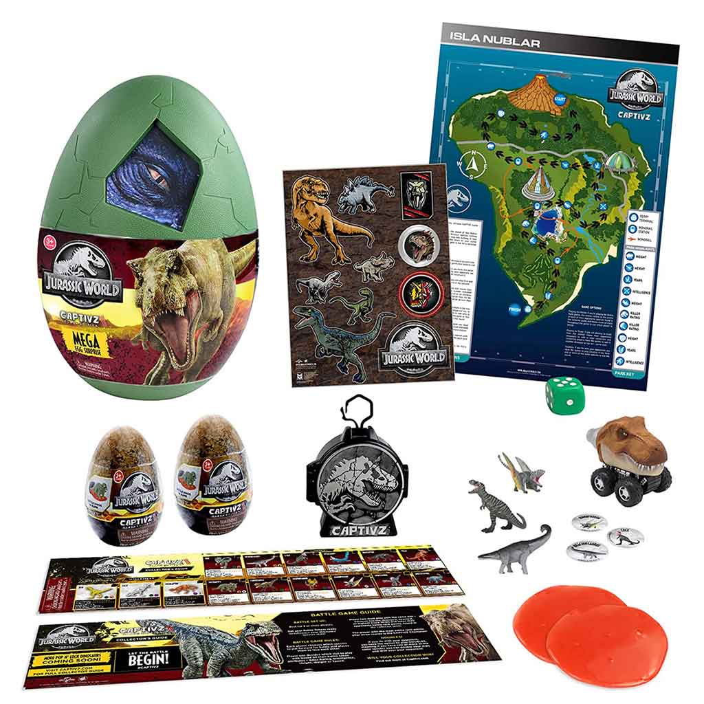 Jurassic World Mega Huevo Sorpresa