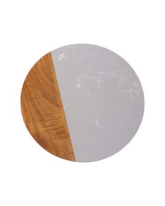 Tabla Para Queso Con Cuhillo 30.5X30.5X1Cm