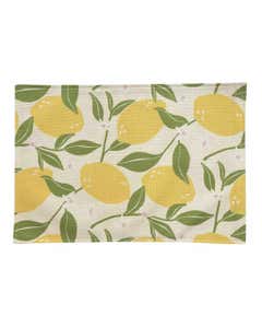 Individual Estampado De Limón Set 4 Pzas 33X48Cm