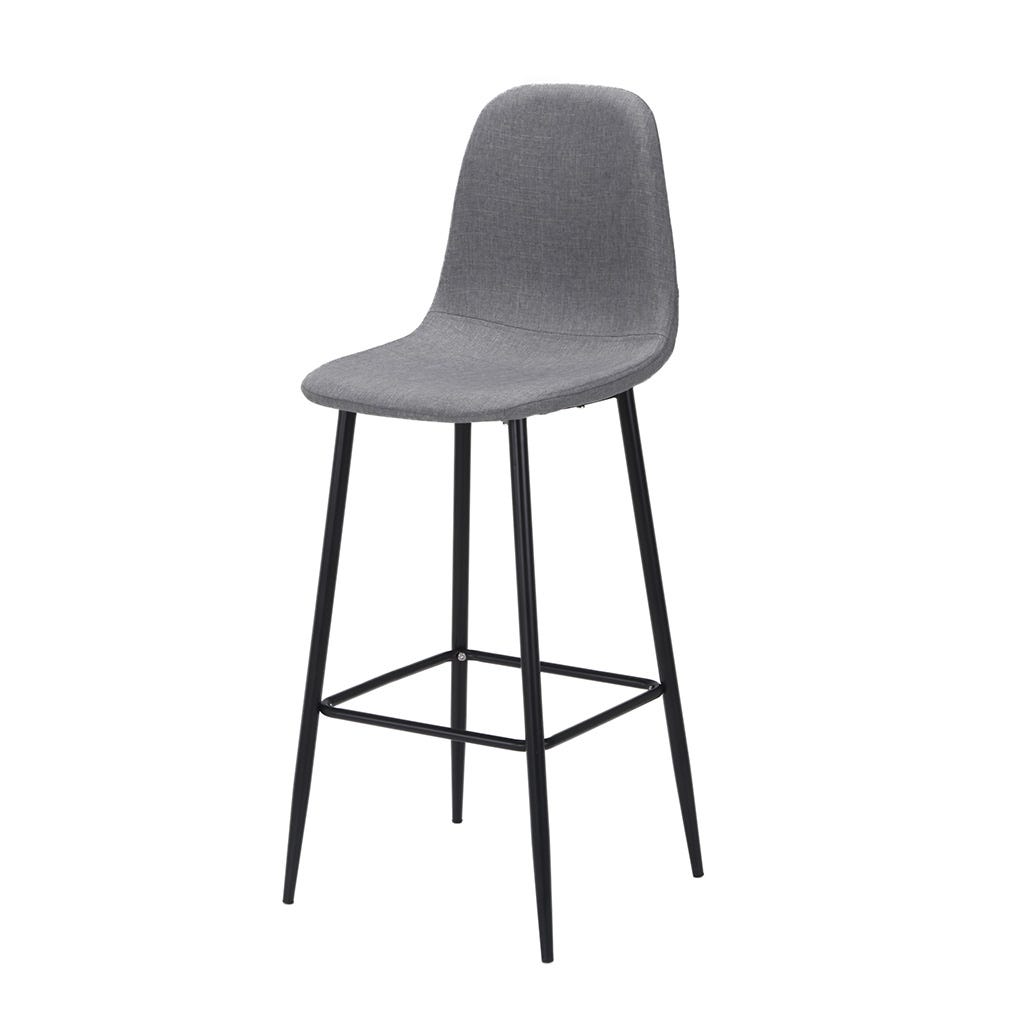 Silla De Bar Paula Gris Mix