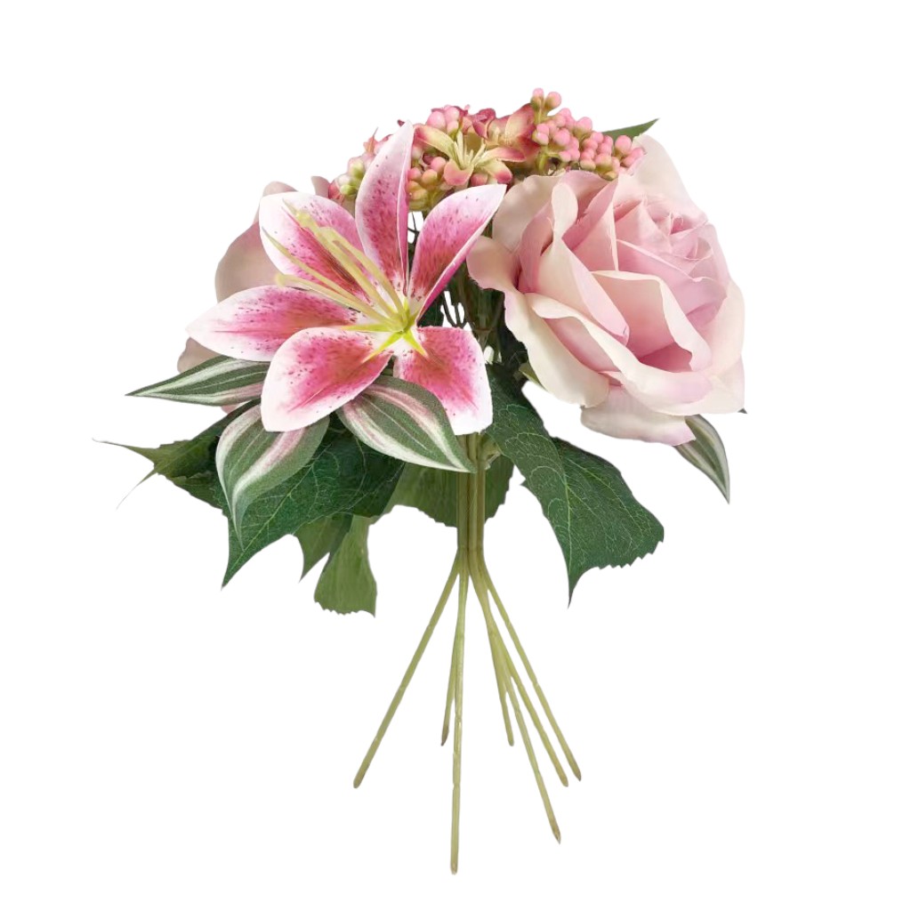 Arbusto De Flores Artificial 30Cm