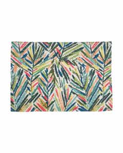 Individual Estampado De Hojas Coloridas Set 4 Pzs 33X48Cm