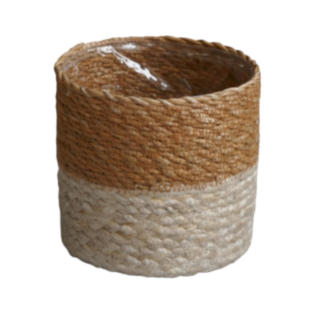 Macetero Color Natural 14X14Cm