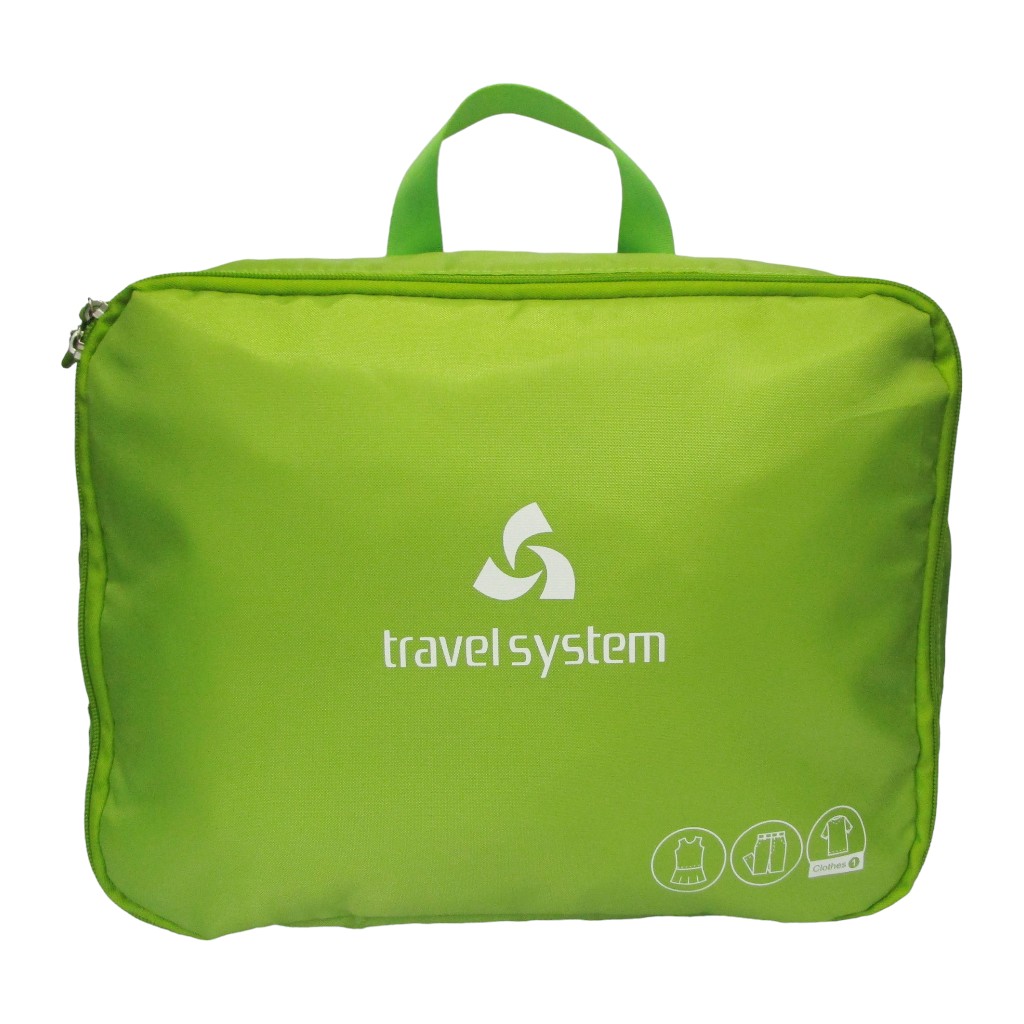 Estuche De Viaje Verde 35X26X10Cm