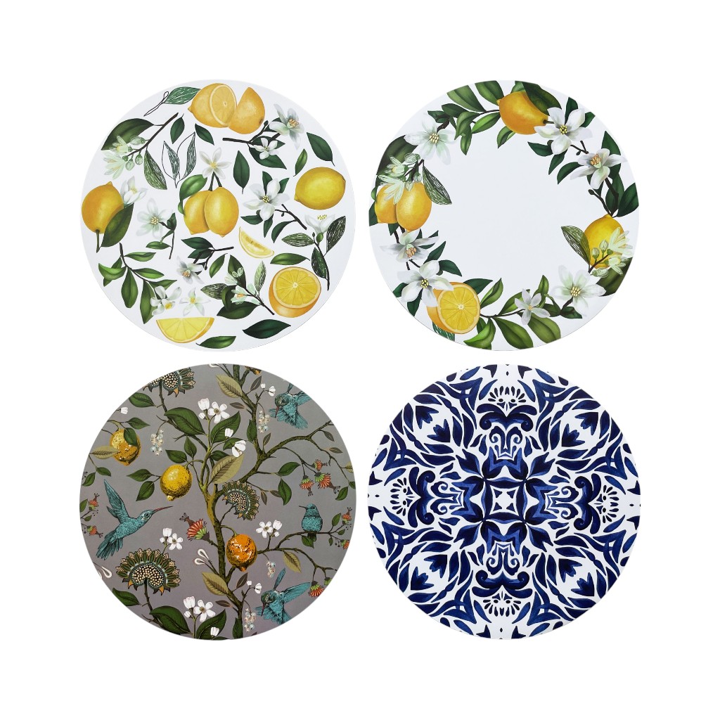 Individual De Pvc 36.5cm Redondo Surtido