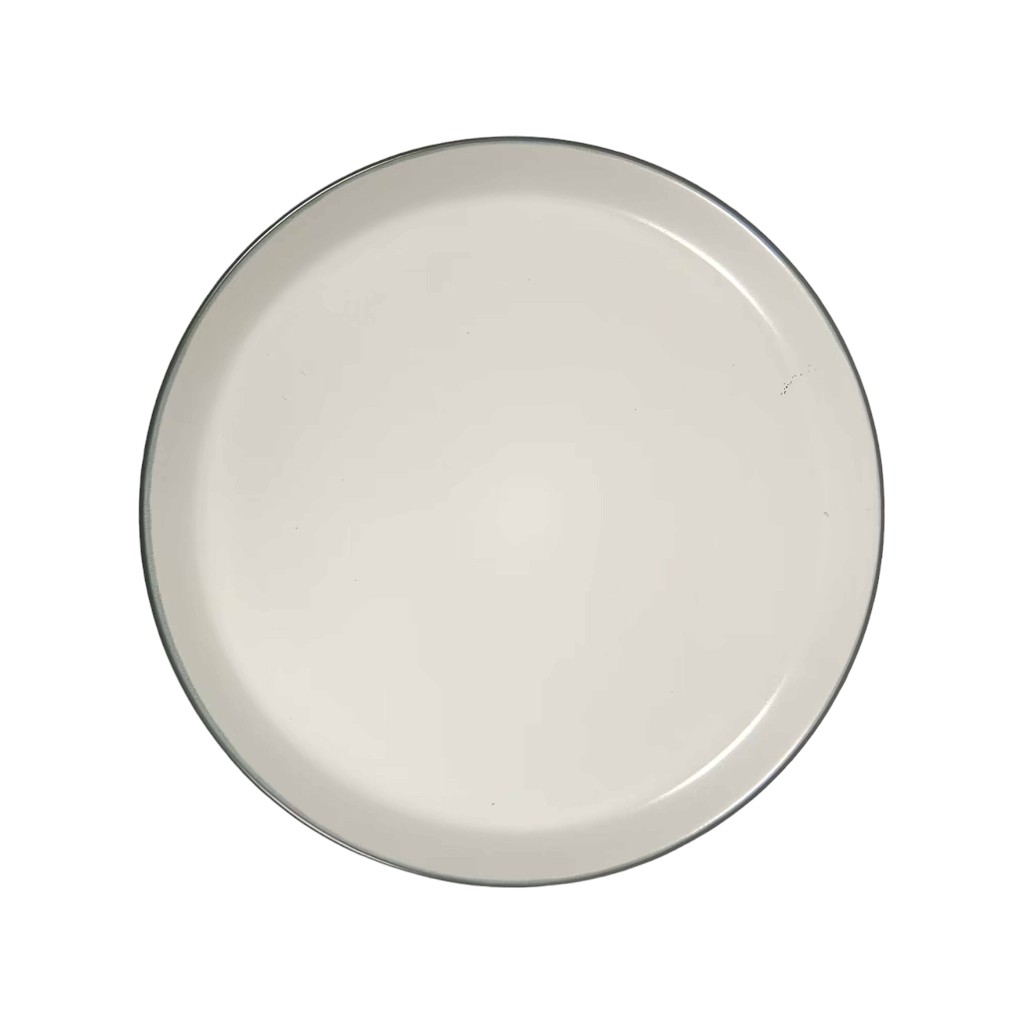 Plato De Cenar Blanco Redondo 28Cm