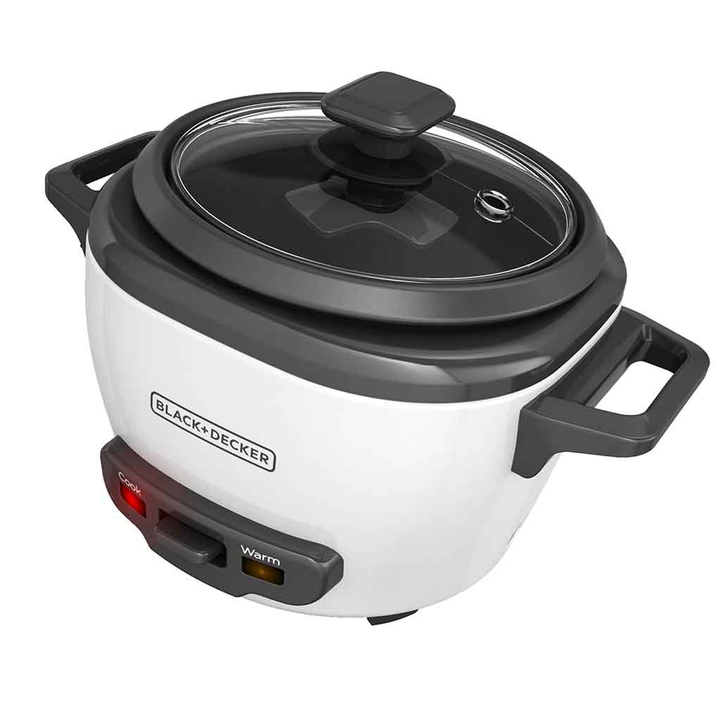 Olla arrocera 3 tazas Black and Decker