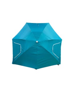 Carpa De Playa Boracay Con Poste Blanco 220X190X125CM