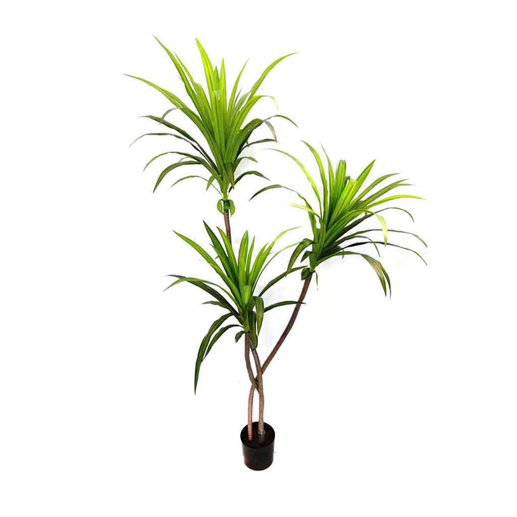 Planta artificial de dracaena en maceta 1.7CM