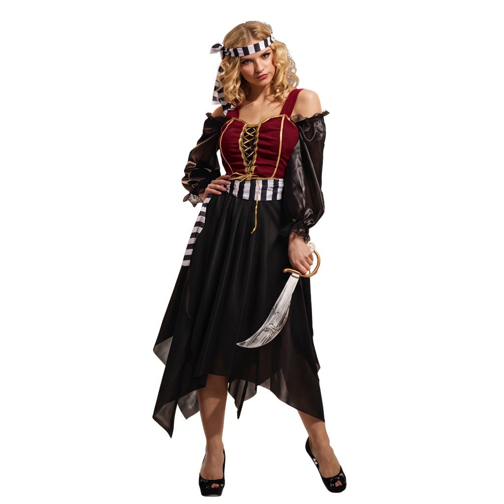 Disfraz Se&ntilde;orita Pirata Adulto