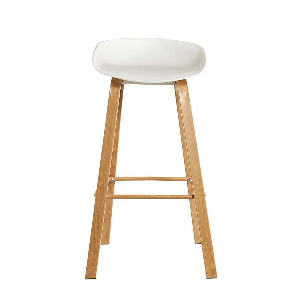 Silla de bar Barbara blanco