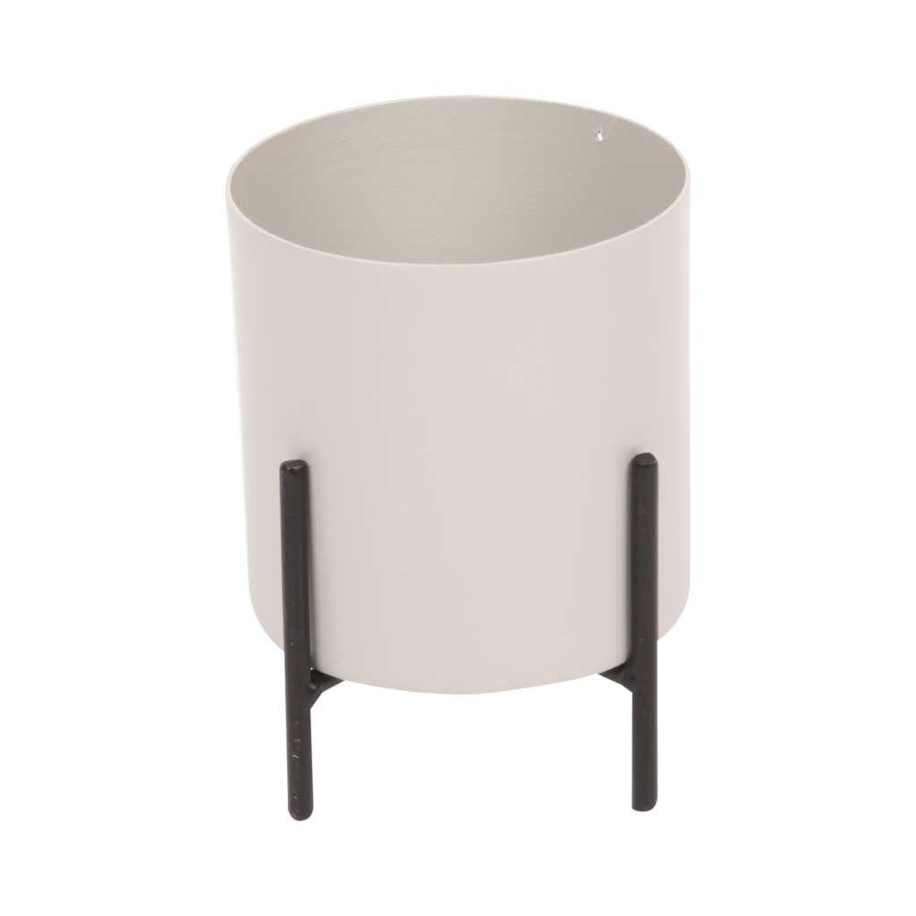 Decorativa Maceta Gris