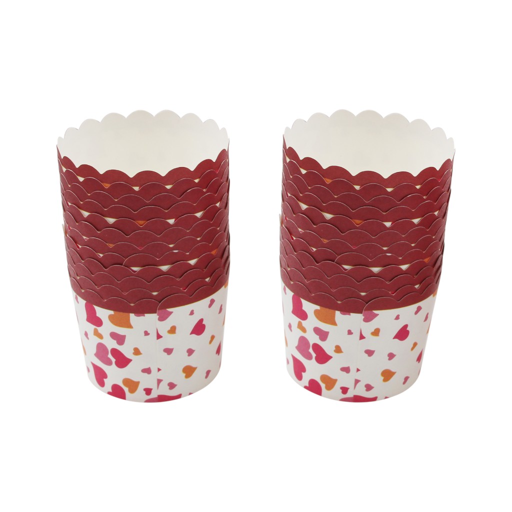 Papel Para Budín San Valentin 6cm
