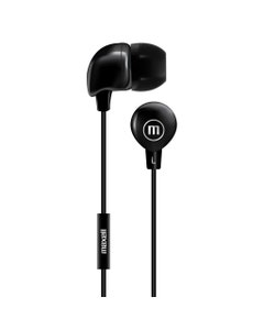 Audifonos Con Micrófono Negro Maxell