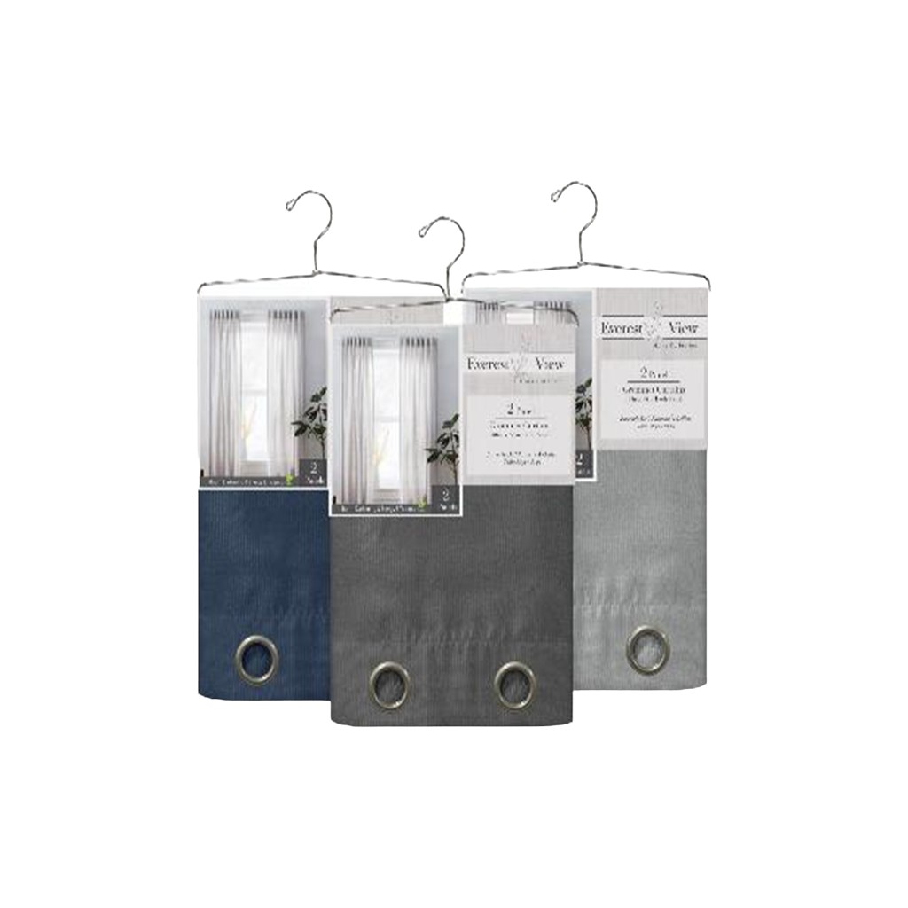 Cortina Opaca Homer Set 2piezas 97x213cm