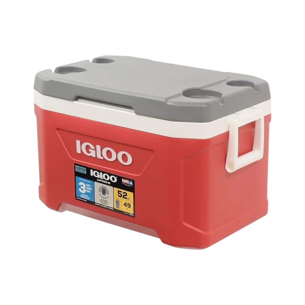 Hielera 52 Qt Rojo Igloo
