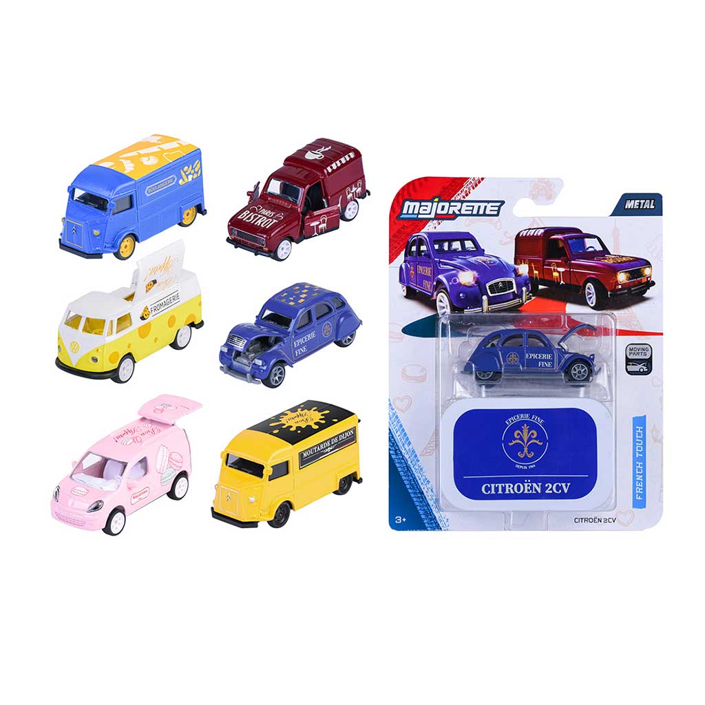 Coches De Lujo Con Toque Francés Surtido Majorette