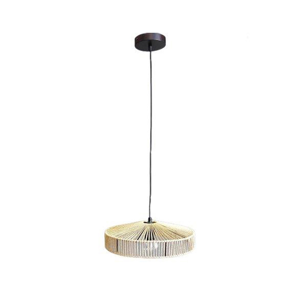 Lámpara De Techo Natural Decorativa 33X9Cm