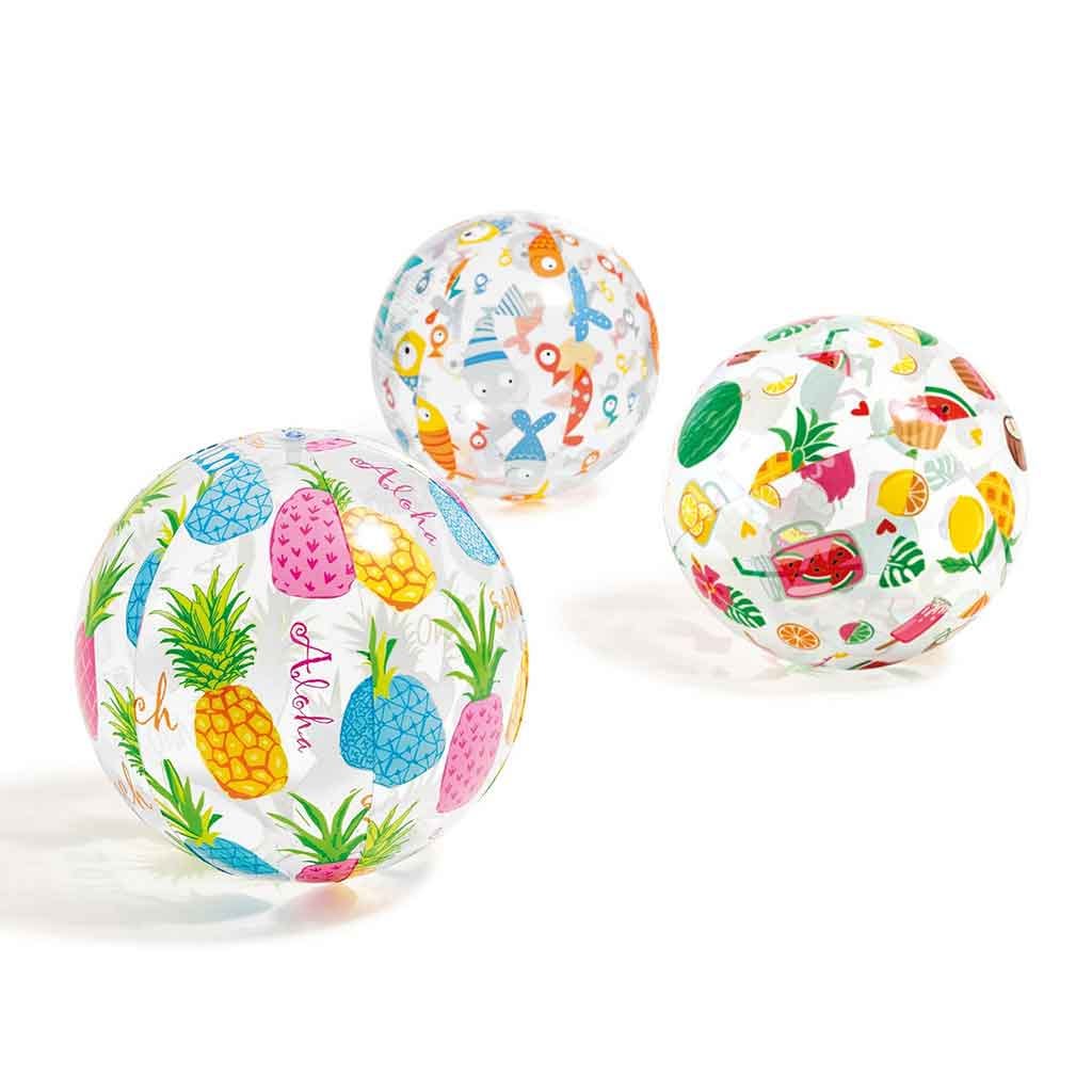 Pelota Inflable de Playa Intex Lively Print