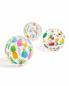 Pelota Inflable de Playa Intex Lively Print
