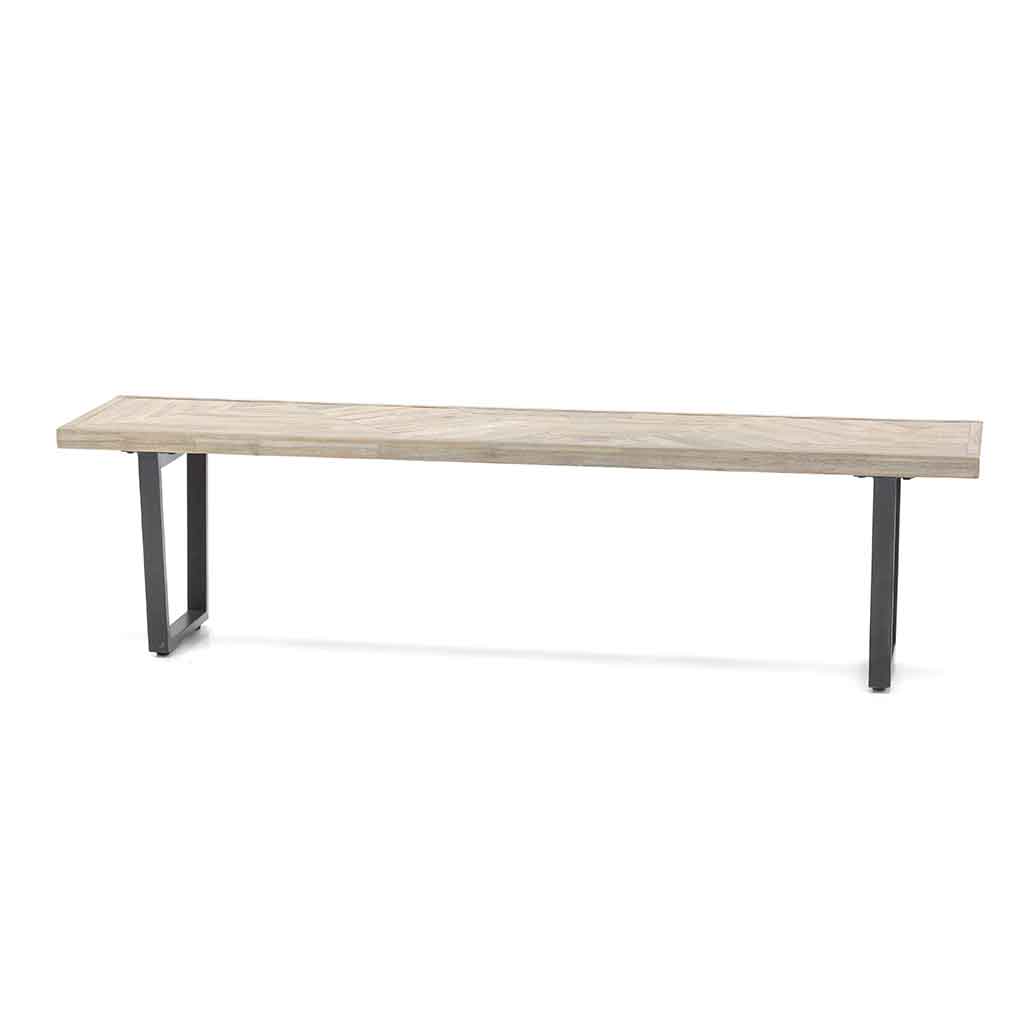 Banco Luna Color Gris 171x37.5x45cm